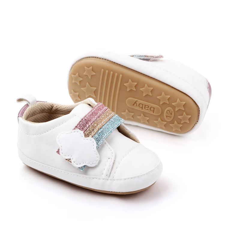 D2324 Spring And Autumn Baby Non-slip Rubber Sole Room Shoes Leisure Sports Walking Shoes, Size: 12cm