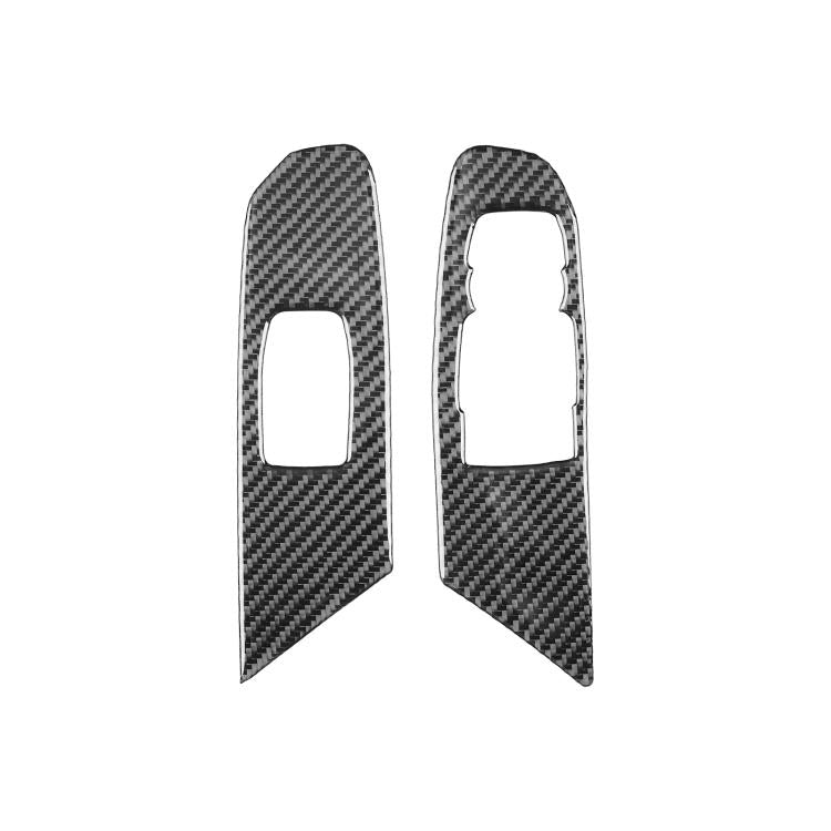 For Chevrolet Corvette C8 2pcs /Set Right-Hand Drive Lift Button Decorative Sticker - Black