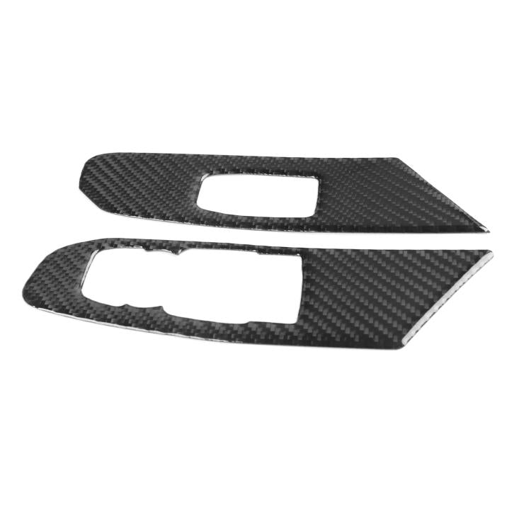 For Chevrolet Corvette C8 2pcs /Set Right-Hand Drive Lift Button Decorative Sticker - Black
