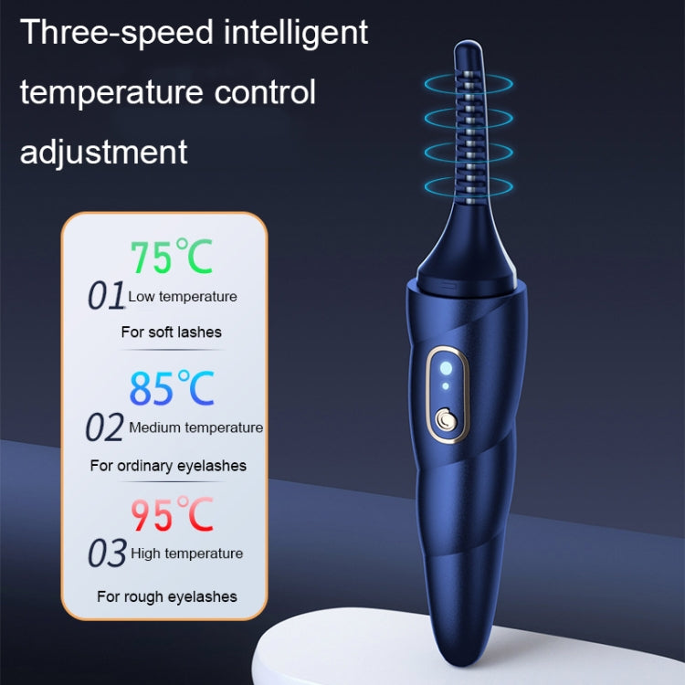 1606 Conch Shape Eyelash Curler USB Charging Eyelash Heating Curling Instrument