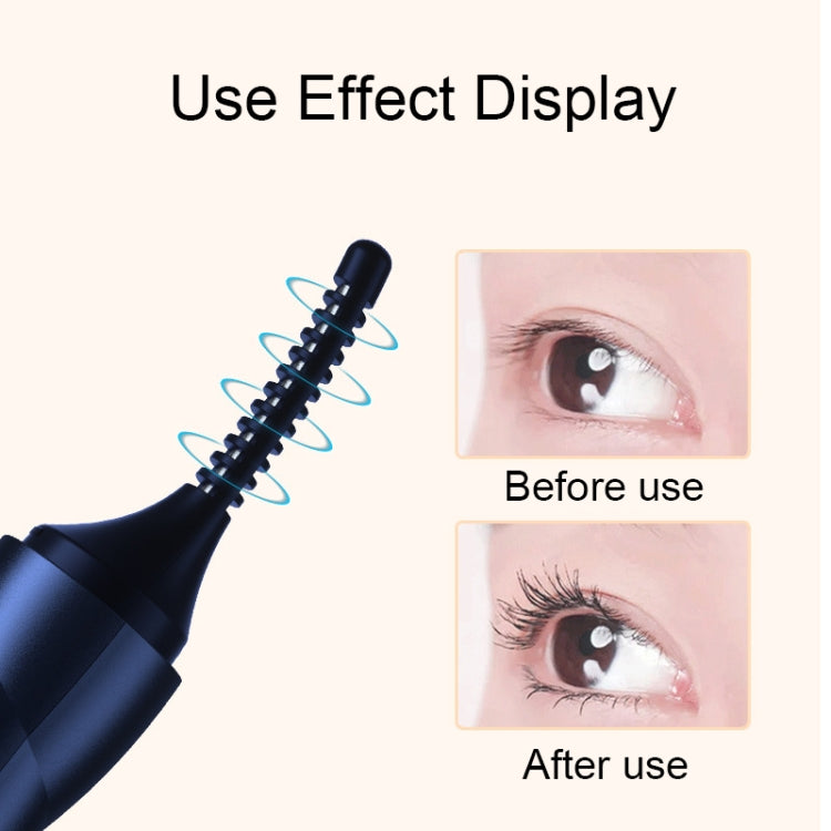1606 Conch Shape Eyelash Curler USB Charging Eyelash Heating Curling Instrument