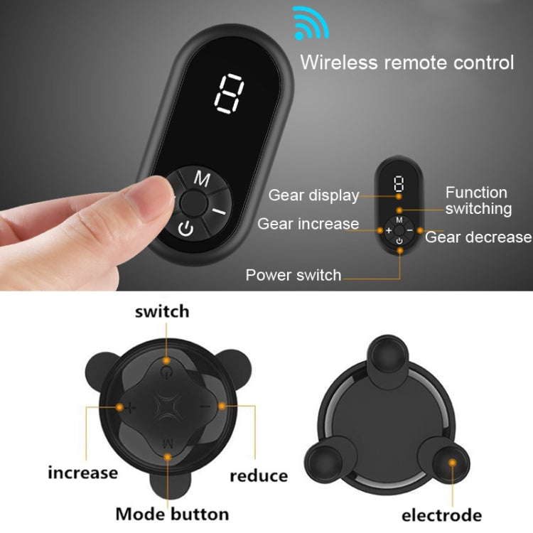 Face Massage Device Facial Household Beauty Instrument(Black)