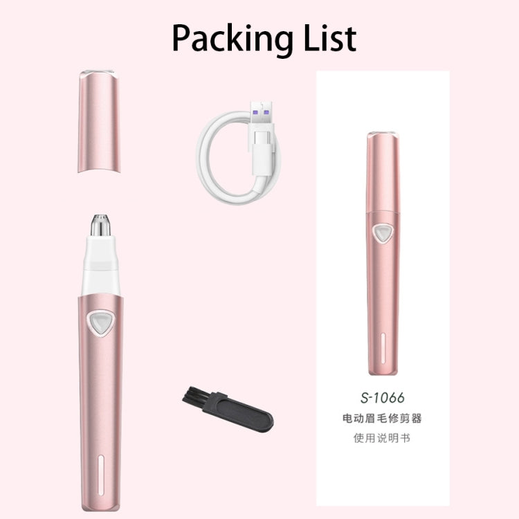 S-1066 Multifunctional Portable Electric Eyebrow Trimmer Women Automatic Eyebrow Trimmer