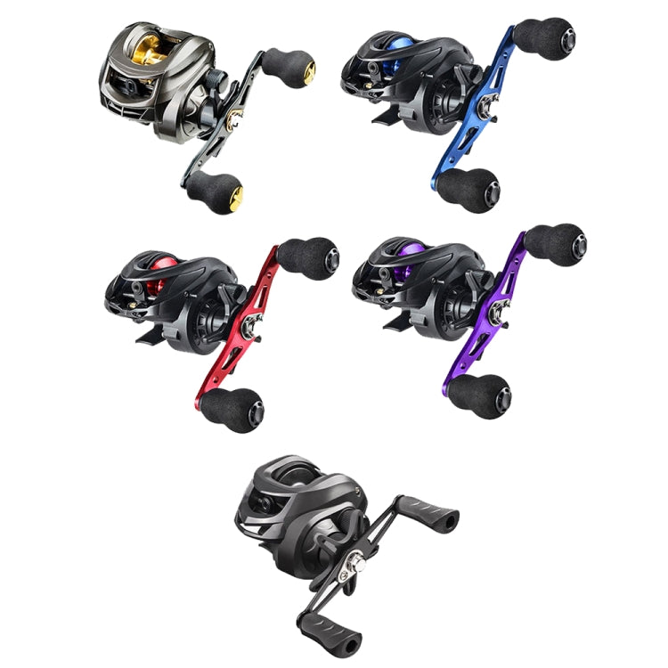 High Speed Long-throw Outdoor Fishing Anti-explosive Line Fishing Reels, Specification: AC2000 Purple Left