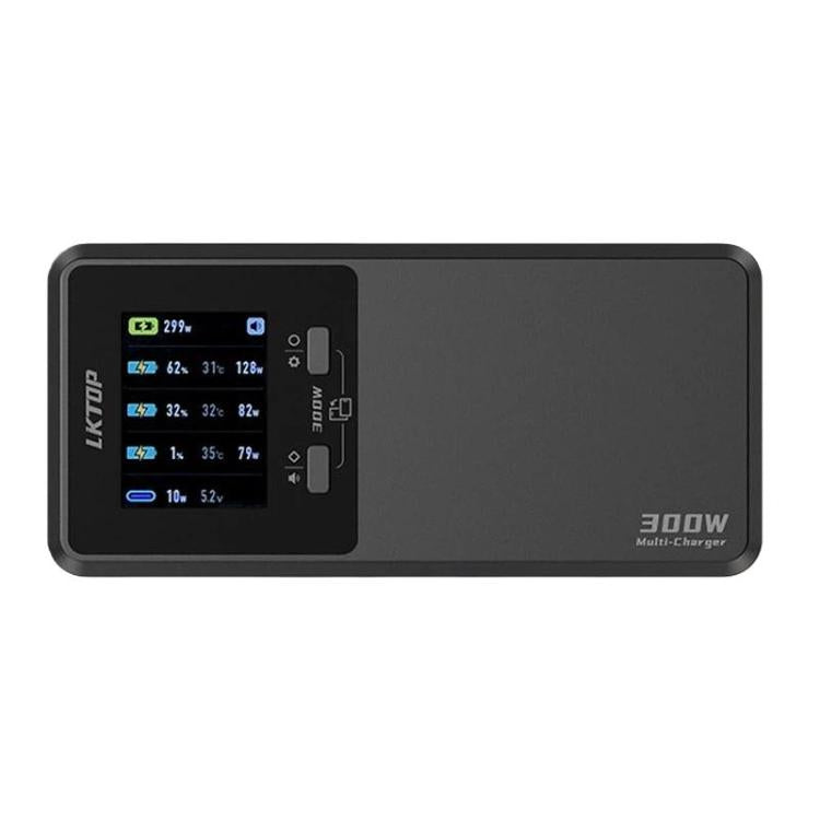 For DJI Matrice 4D / 4TD LKTOP UC363 Digital Display 3-Channel Charging Manager 300W Battery Fast Charger EU Plug