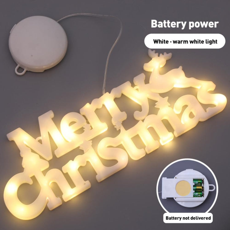 Merry Christmas Letters Modeling Lights