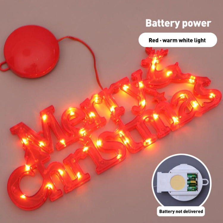 Merry Christmas Letters Modeling Lights