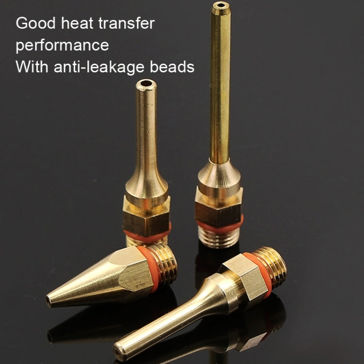 Hot Melt Glue Tool Copper Nozzle Fine Hole Dispensing Head, Size: 2.0x50mm