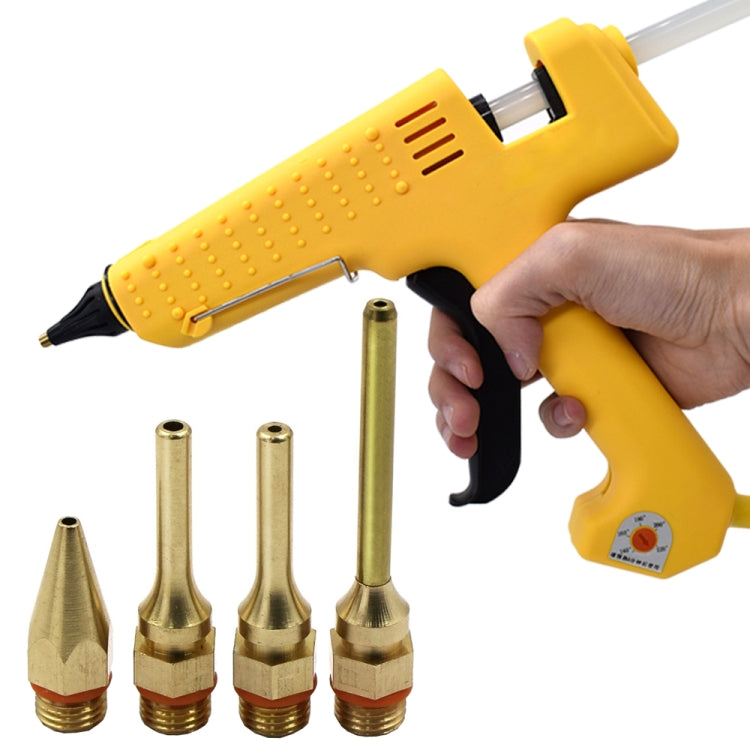 Hot Melt Glue Tool Copper Nozzle Fine Hole Dispensing Head, Size: 2.0x50mm