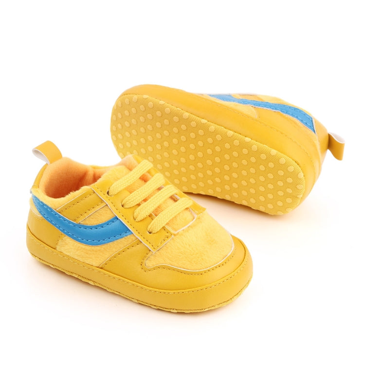 D2540 Autumn And Winter Soft Soled Walking Shoes Baby Shoes For 0-1 Years Old, Size: 1