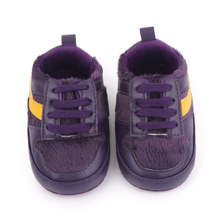 D2540 Autumn And Winter Soft Soled Walking Shoes Baby Shoes For 0-1 Years Old, Size: 1