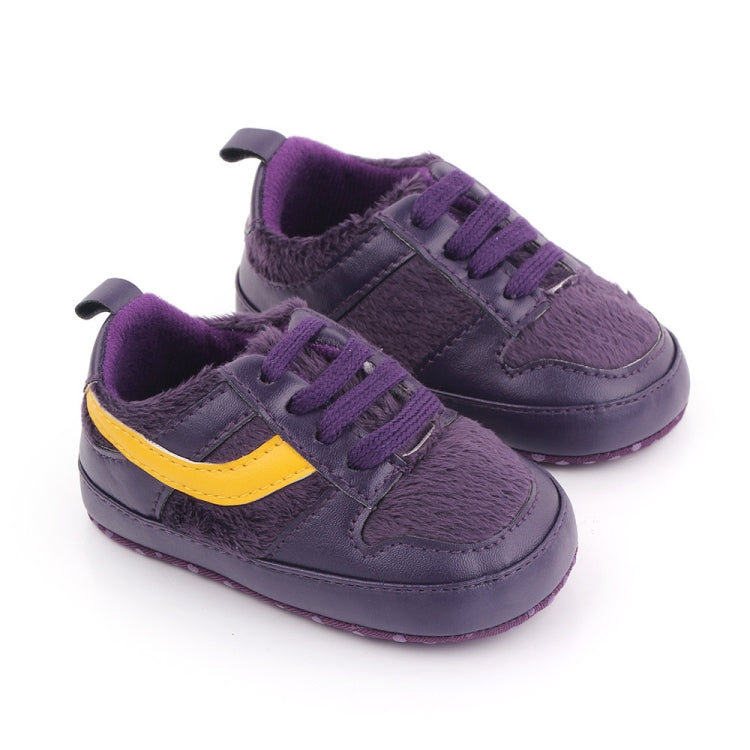 D2540 Autumn And Winter Soft Soled Walking Shoes Baby Shoes For 0-1 Years Old, Size: 1