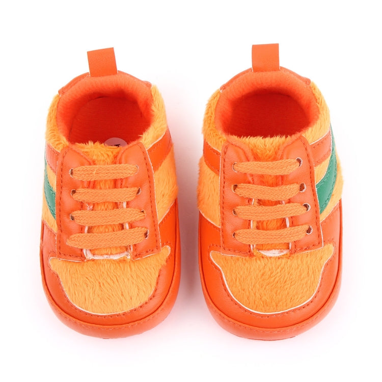 D2540 Autumn And Winter Soft Soled Walking Shoes Baby Shoes For 0-1 Years Old, Size: 1