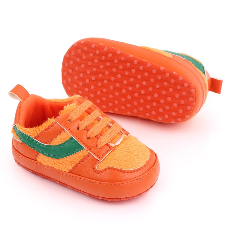 D2540 Autumn And Winter Soft Soled Walking Shoes Baby Shoes For 0-1 Years Old, Size: 1