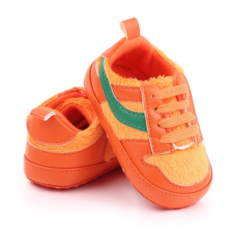 D2540 Autumn And Winter Soft Soled Walking Shoes Baby Shoes For 0-1 Years Old, Size: 1