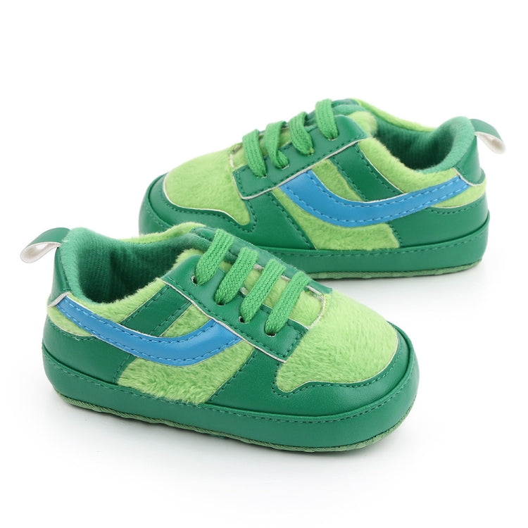D2540 Autumn And Winter Soft Soled Walking Shoes Baby Shoes For 0-1 Years Old, Size: 1
