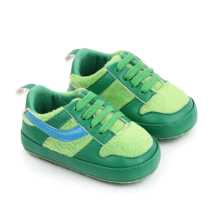 D2540 Autumn And Winter Soft Soled Walking Shoes Baby Shoes For 0-1 Years Old, Size: 1