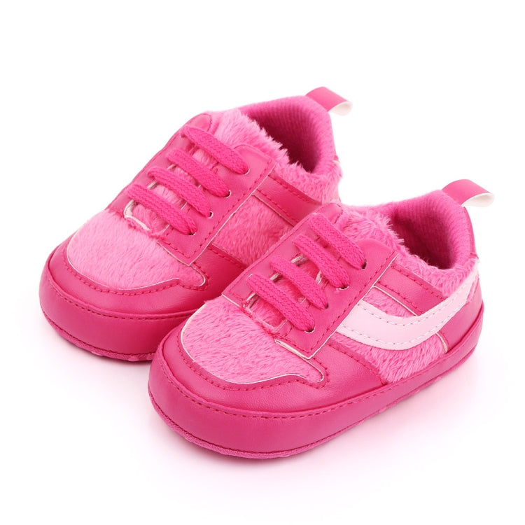 D2540 Autumn And Winter Soft Soled Walking Shoes Baby Shoes For 0-1 Years Old, Size: 1