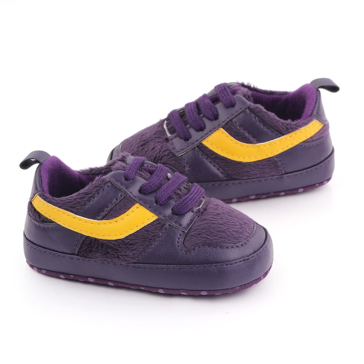 D2540 Autumn And Winter Soft Soled Walking Shoes Baby Shoes For 0-1 Years Old, Size: 1