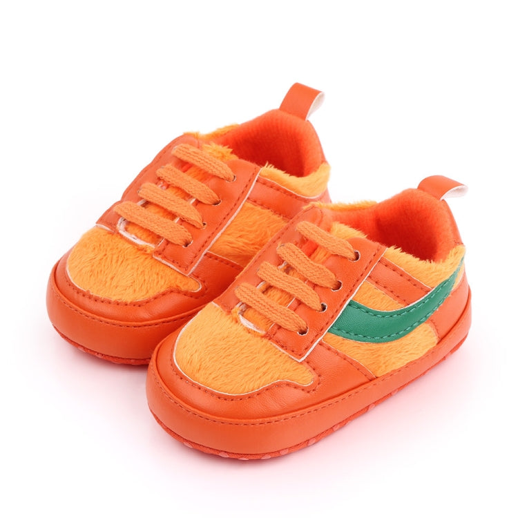 D2540 Autumn And Winter Soft Soled Walking Shoes Baby Shoes For 0-1 Years Old, Size: 1