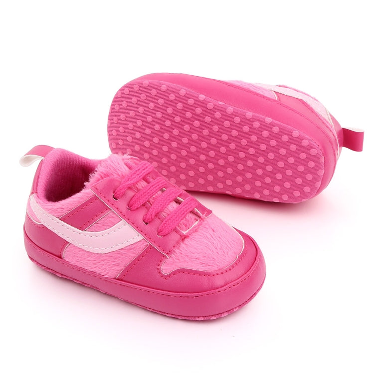 D2540 Autumn And Winter Soft Soled Walking Shoes Baby Shoes For 0-1 Years Old, Size: 1