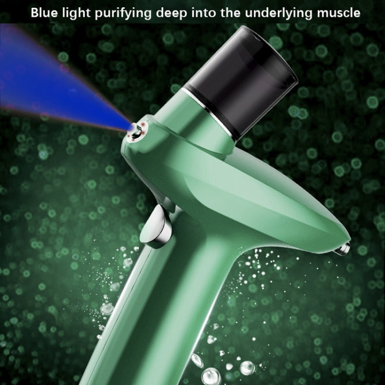 D46 High Pressure Hydration Red Blue Light Handheld Oxygen Injection Instrument, Color: Purple