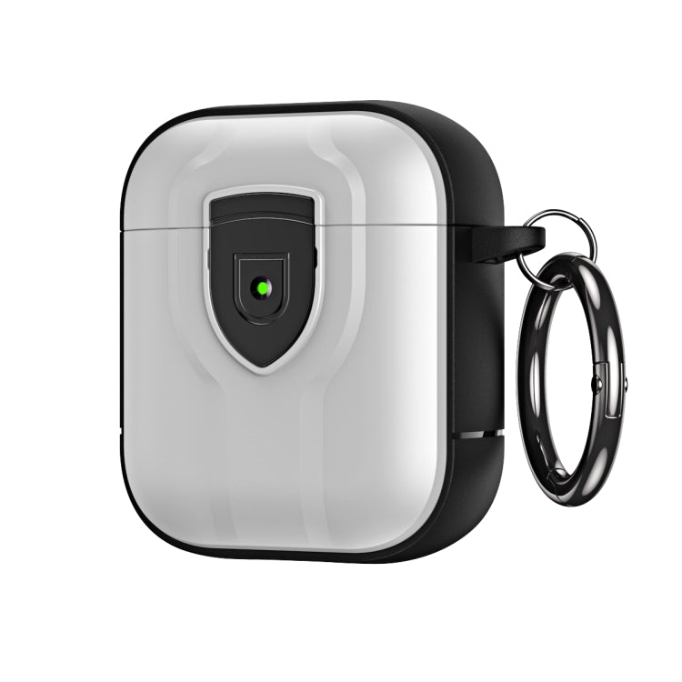 For AirPods 1/2 TPU + PC Full Wrap Type Protection Case Cover