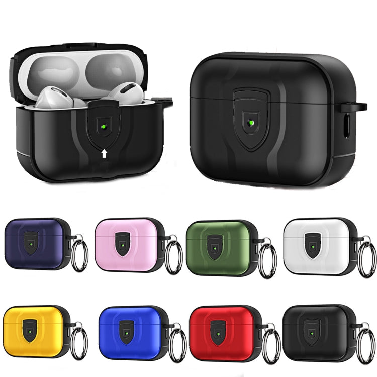 For AirPods 1/2 TPU + PC Full Wrap Type Protection Case Cover