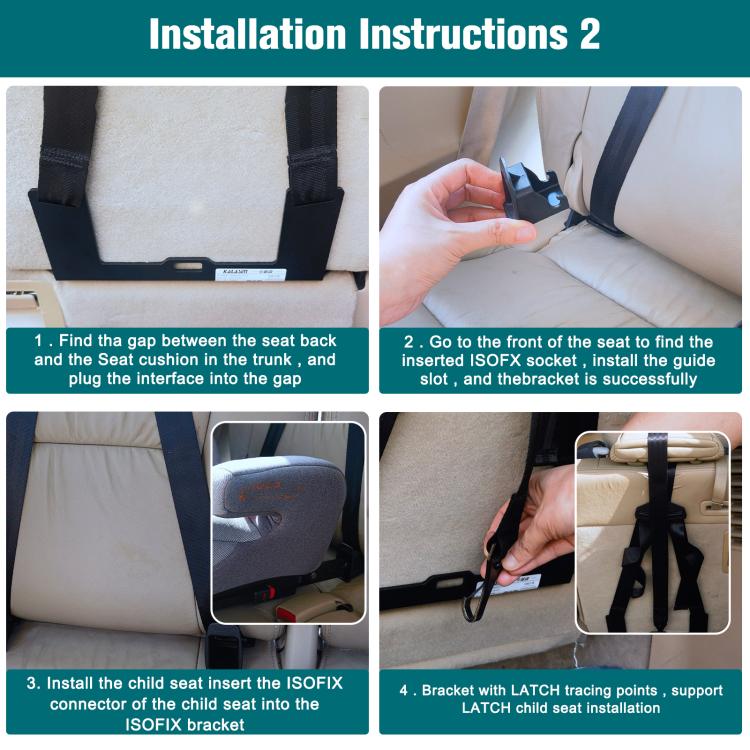 Extended Universal ISOFIX Children Seat Interface - ZL-2049