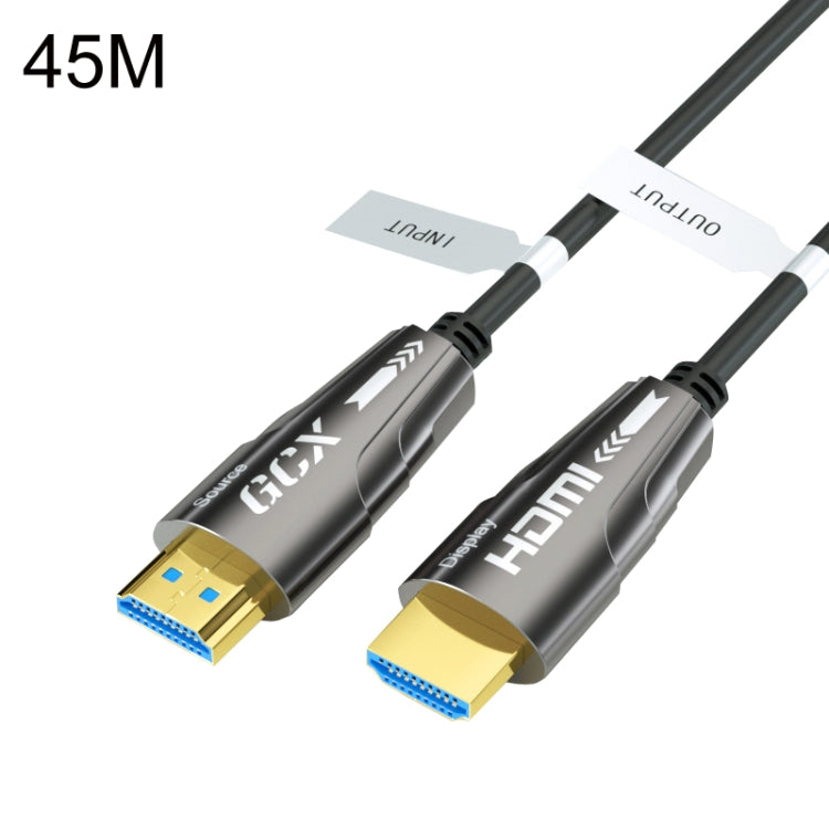 HDMI 2.0 Male To HDMI 2.0 Male 4K HD Active Optical Cable, Cable Length: 45m