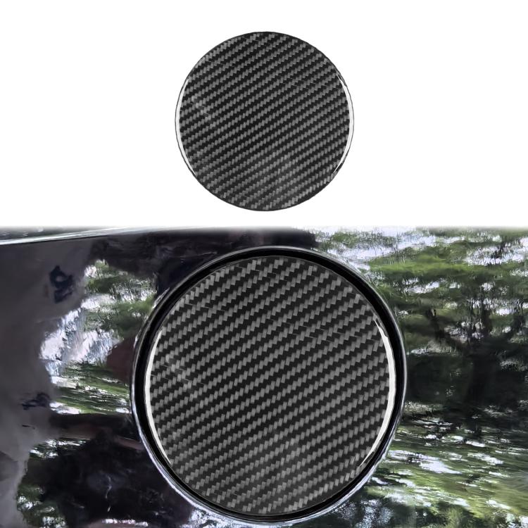 For Chevrolet Corvette C8 Fuel Tank Cover Decorative Stickers - Black