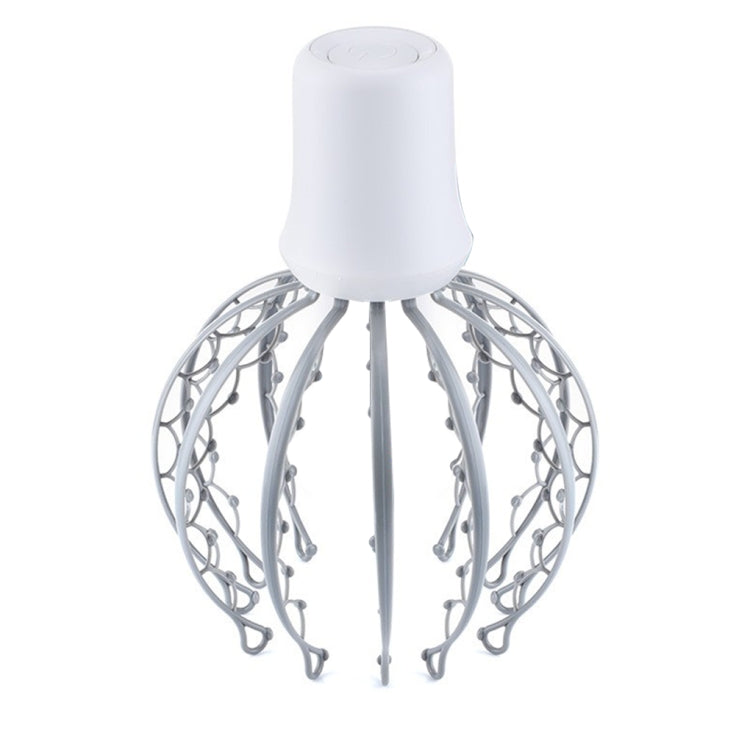 Electric Octopus Claw Scalp Massager Hands Free Head Scratcher Battery Model