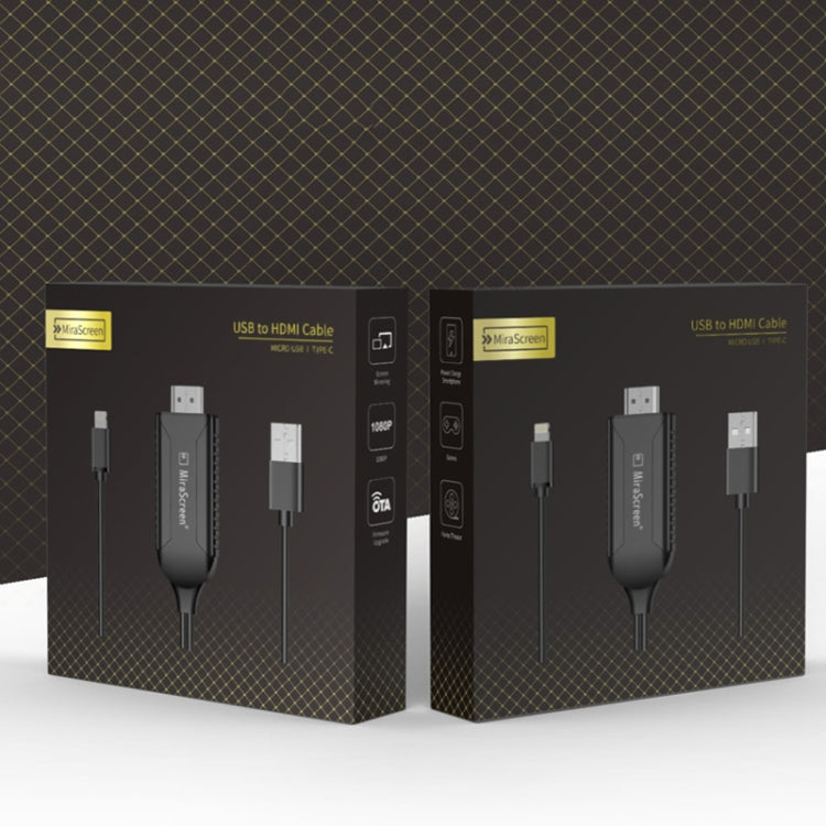 R10 Type-C / USB-C to HDMI 1080P HDTV Dongle Cable, Plug And Play HDMI With Screen Plug And Play