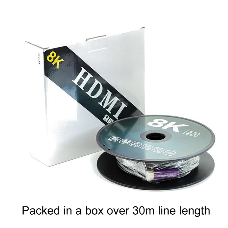 HDMI 2.1 8K 60HZ HD Active Optical Cable Computer Screen Conversion Line, Cable Length: 70m