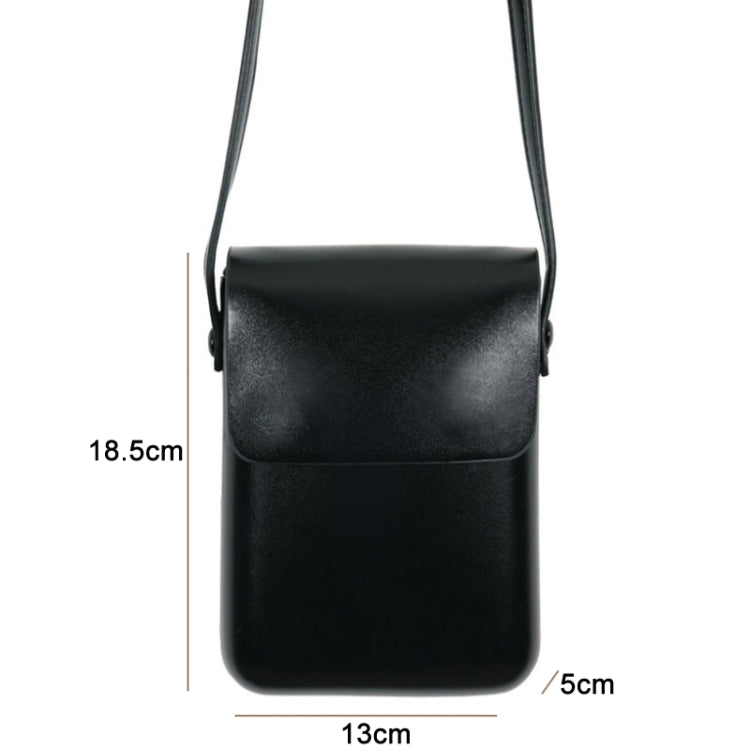 Fashion Versatile Vertical Models Single Shoulder Crossbody Mobile Phone Bag, Color: Yellow