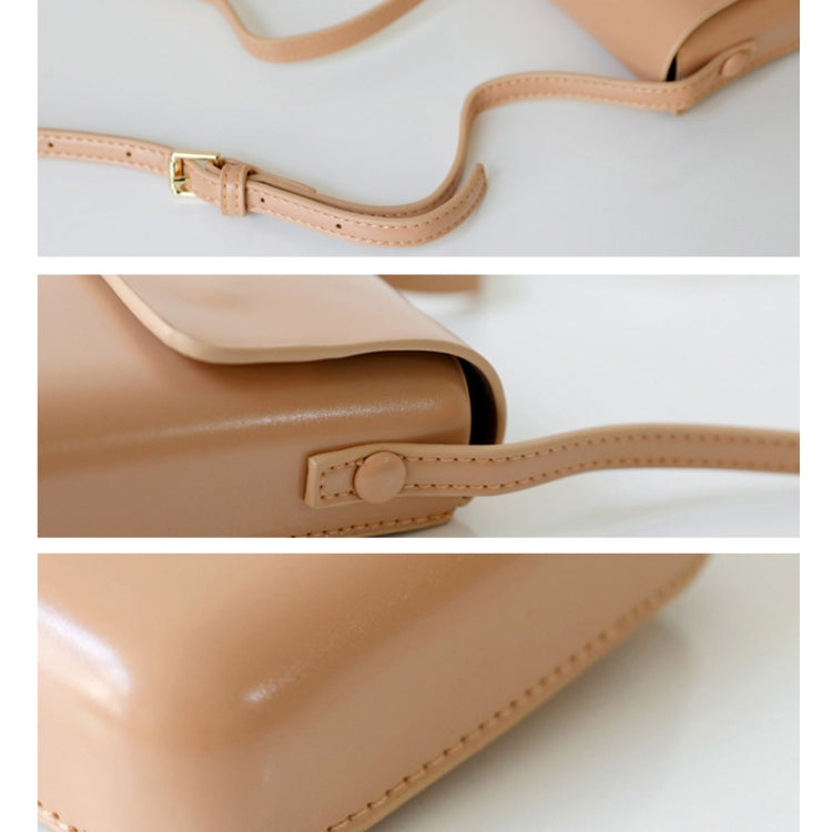 Fashion Versatile Vertical Models Single Shoulder Crossbody Mobile Phone Bag, Color: Purple