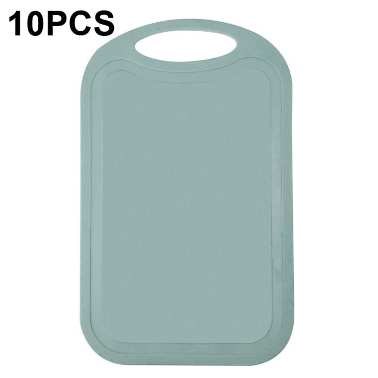 10 PCS Plastic Anti-Slip Kitchen Cutting Board