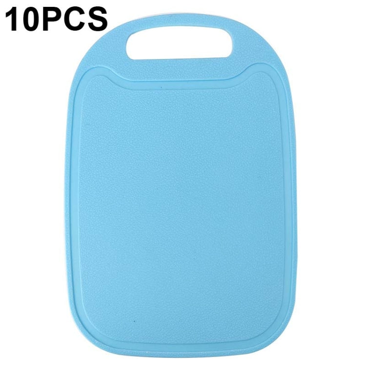 10 PCS Plastic Anti-Slip Kitchen Cutting Board