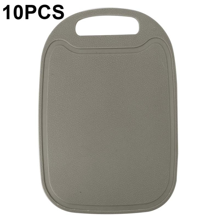 10 PCS Plastic Anti-Slip Kitchen Cutting Board