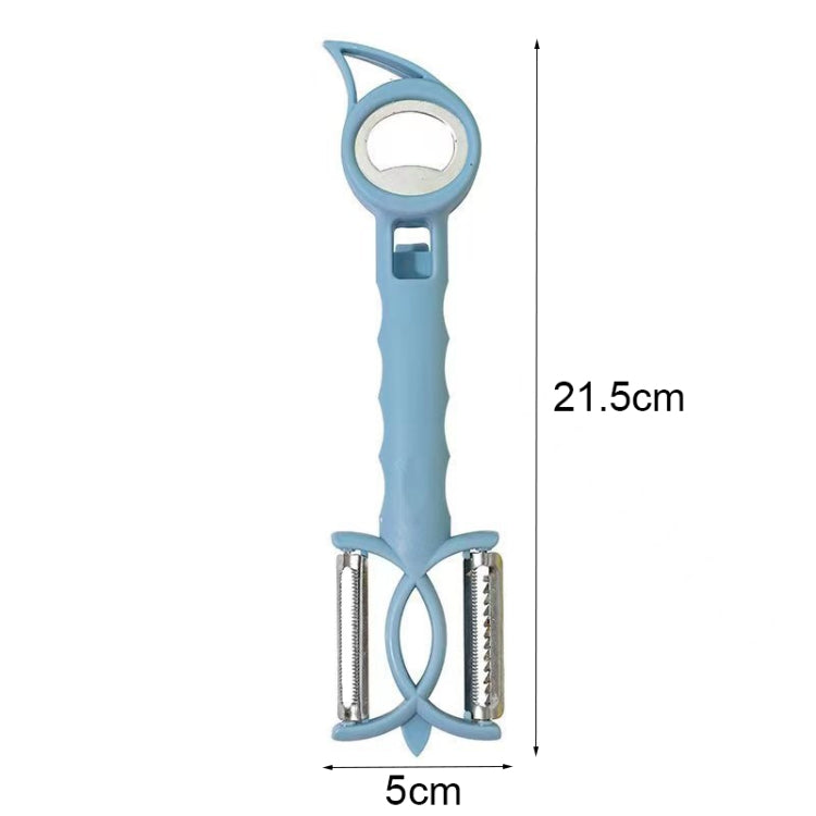 3 PCS 7 In 1 Multifunctional Peeling Bottle Opener Peeler Grater Can Opener