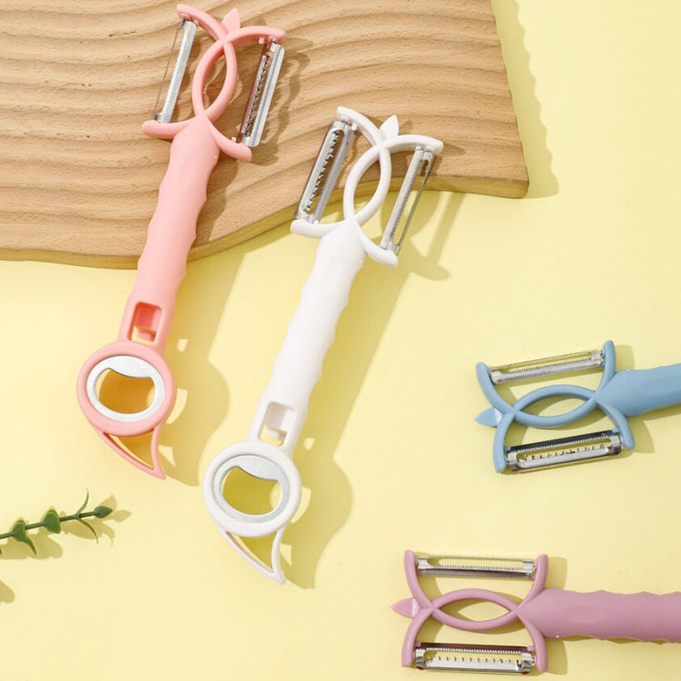 3 PCS 7 In 1 Multifunctional Peeling Bottle Opener Peeler Grater Can Opener
