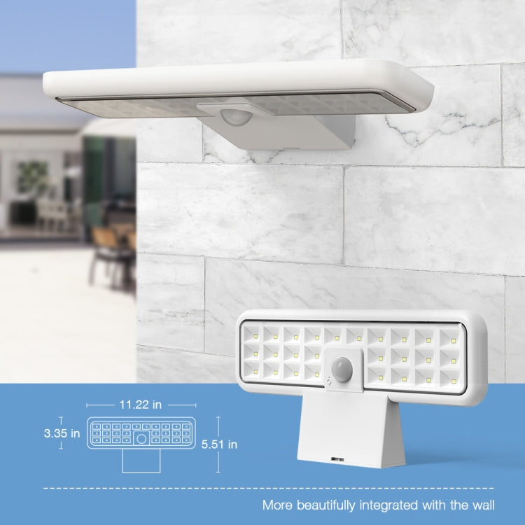 Outdoor Human Body Sensing Solar Wall Light Waterproof Garden Light(SLI0126)