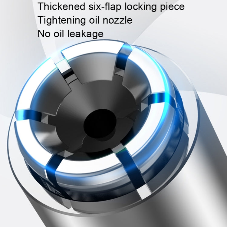 PC002 Lock Clamp Type High Pressure Grease Nozzle, Style: Butter Mouth+60cm Hose+3 Heads