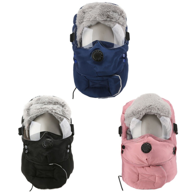 USB Rechargeable Intelligent Heating Neck Protector Anti-Fog Warm Cap, Size: 28x26x3cm