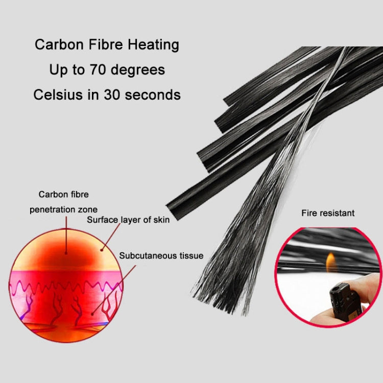 USB Rechargeable Intelligent Heating Neck Protector Anti-Fog Warm Cap, Size: 28x26x3cm