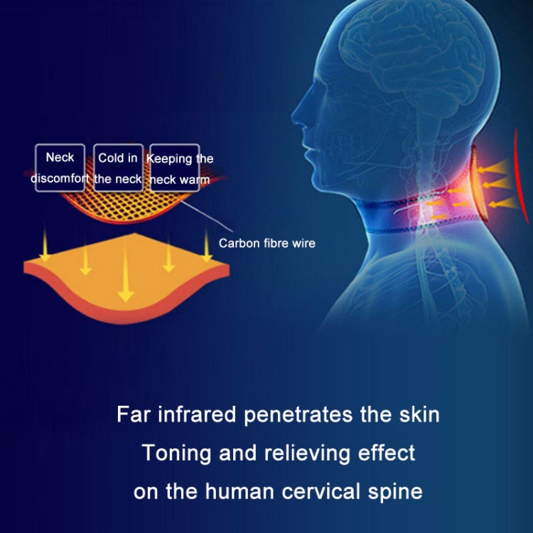 USB Rechargeable Intelligent Heating Neck Protector Anti-Fog Warm Cap, Size: 28x26x3cm