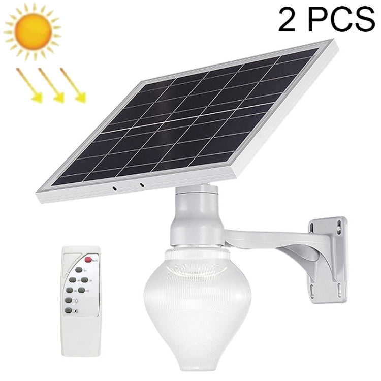 2 PCS LV-86 Solar Waterproof Garden Lighting Wall Light Solar Street Light, Specification: 9W