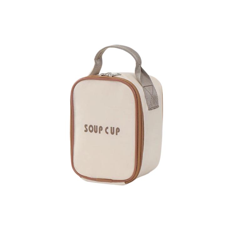 Insulated Thermal Tote Bag for Food Jars & Cups Protective Carrier for Soup Thermos, Breakfast Cups, Size: Small