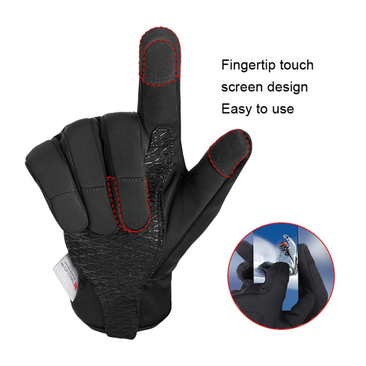 A030 Winter Skiing Glove Riding Sports Touch Screen Keep Warm Gloves, Size:
