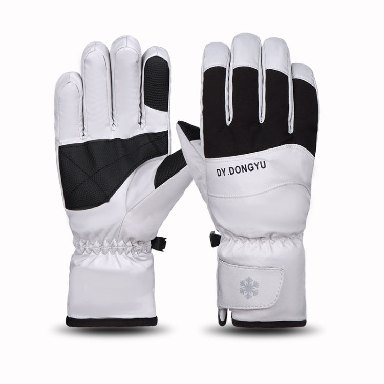 A064 Waterproof Cycling Touch Screen Cotton Gloves, Size: One Size